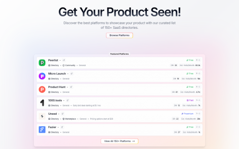 产品出海运营必备：Rollout 一站式 SaaS 产品推广资源聚合平台