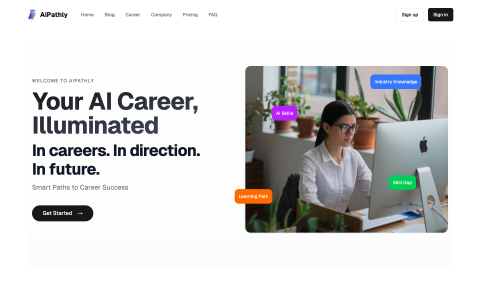 从零到AI专家，AiPathly帮你实现职业转型梦想