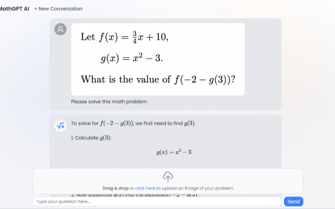 解题无需苦恼！MathGPT——助你轻松征服数学难题的AI解题助手