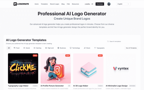 LogoMate：专为开发者打造的极简AI Logo生成工具
