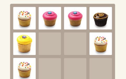 【网站自荐】2048 Cupcakes AI版，打发时光利器