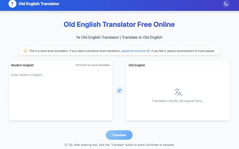 old english translator