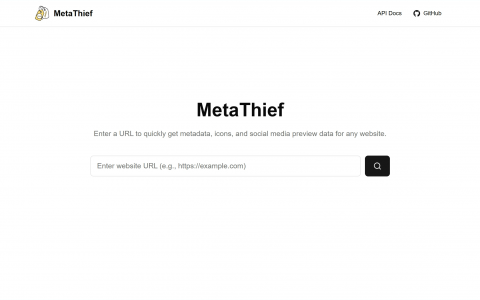 MetaThief Home