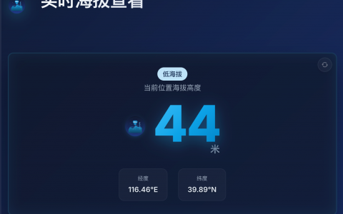 探索实时海拔查看：为旅行者和冒险者打造的先进工具