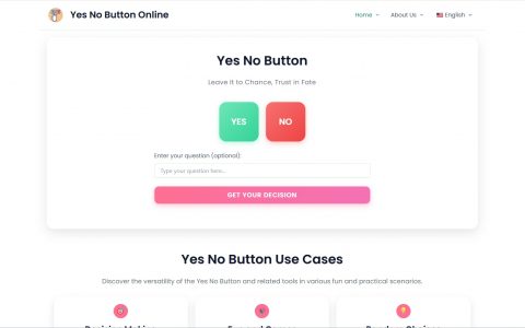 YesNoButton.net – 一键快速决策