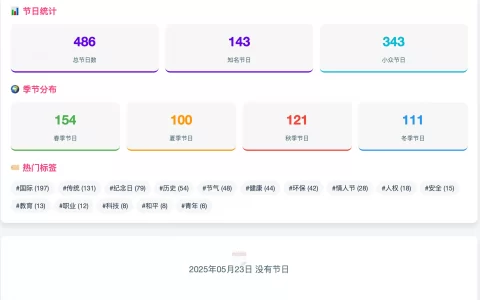 探索世界各地的精彩：节日日历，你的文化发现之旅！