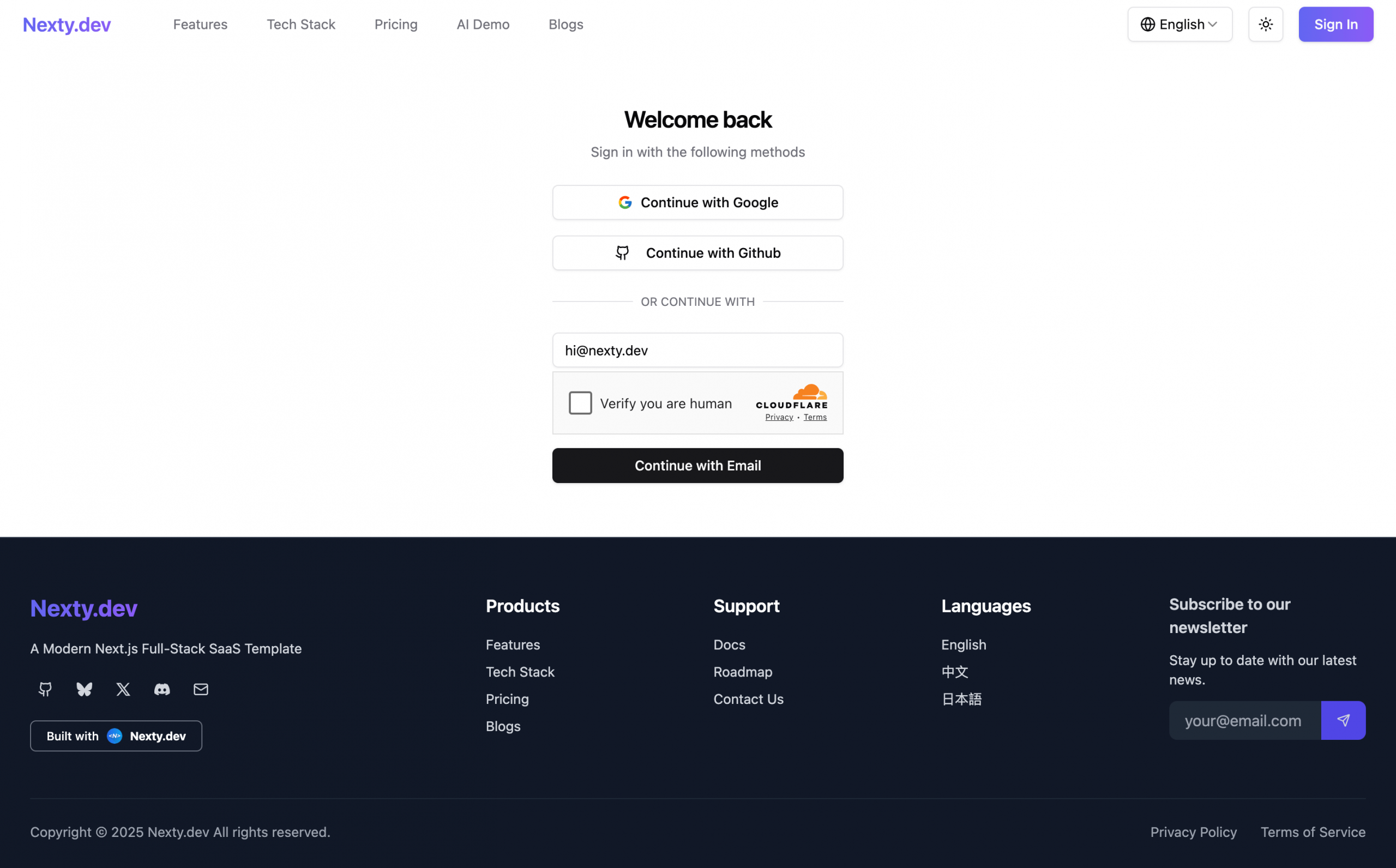 login