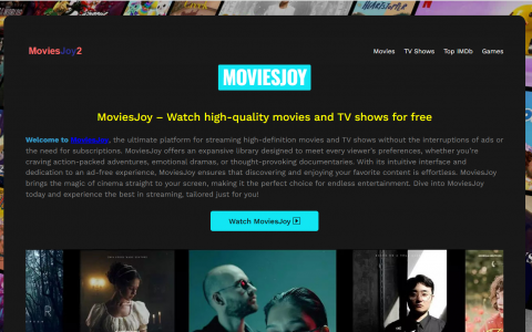 Watch high-quality movies and TV shows for free
