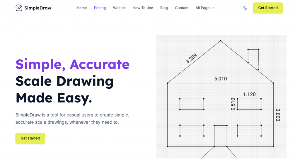 SimpleDraw-一个用于创建精确、准确的比例图的工具