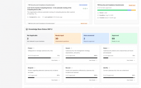 ResponseHub-一个安全问卷自动化平台，利用人工智能帮助组织完成供应商安全评估和合规性问卷