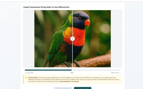 RGB to CMYK Convertor: 将RGB转化为CMYK以适用于印刷