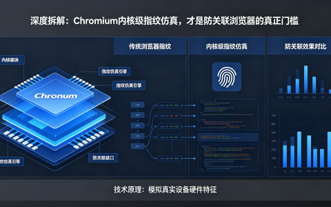 深度拆解：Chromium内核级指纹仿真，才是防关联浏览器的真正门槛