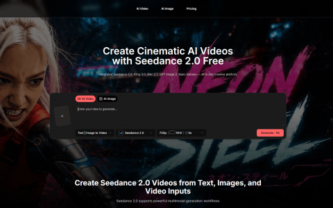 OpenSeedance：基于满血版Seedance 2.0搭建的一站式AI视频图片生成器